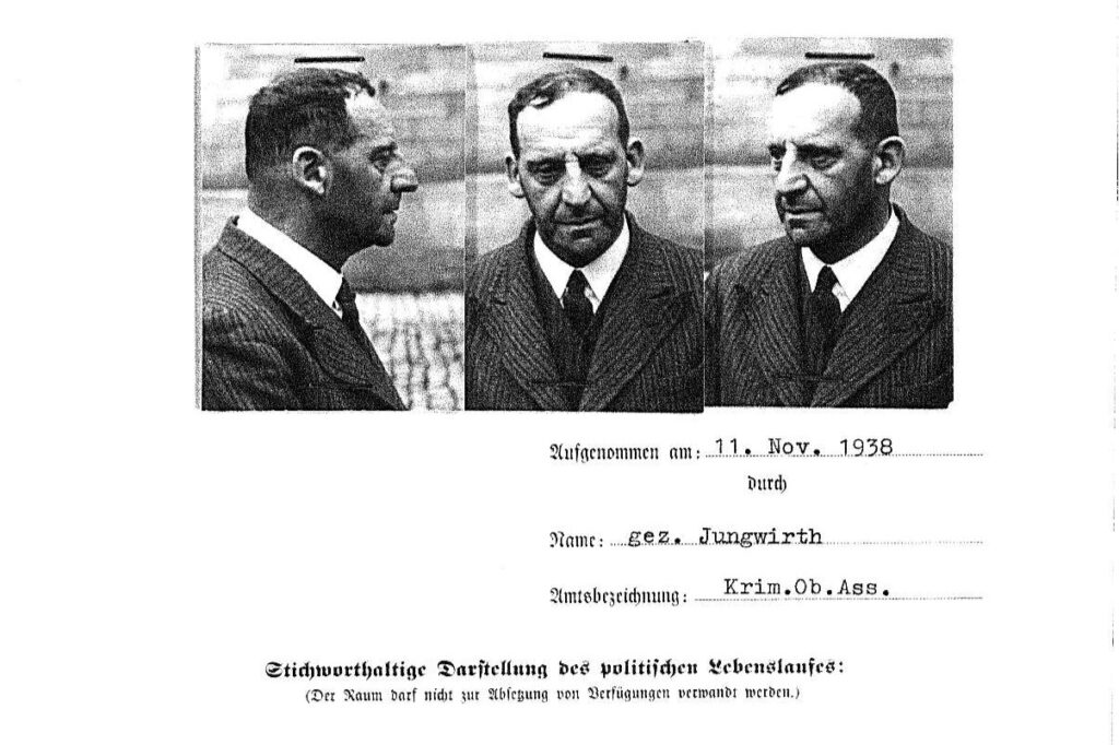 Gestapo-Fotos von Regensteiner